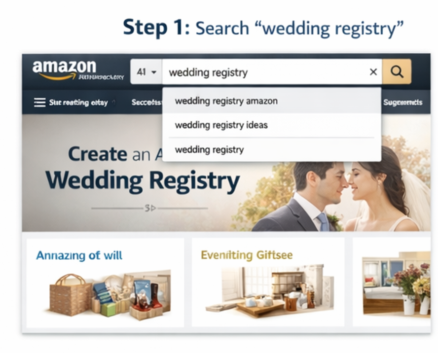 Amazon Wedding Registry