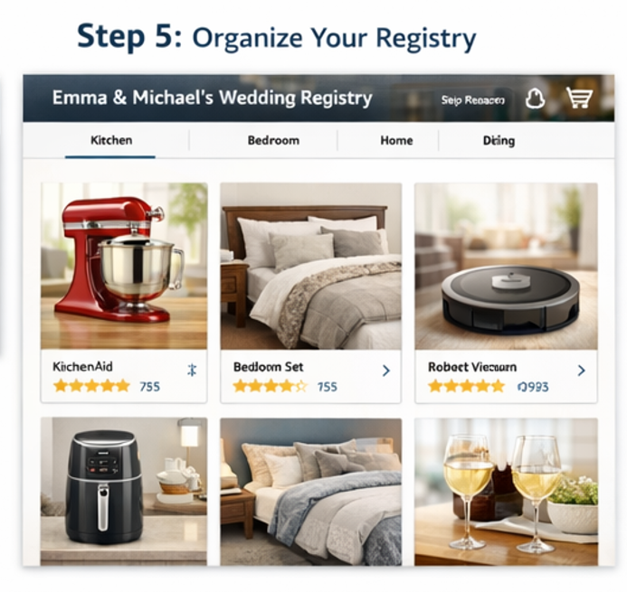 Amazon Wedding Registry